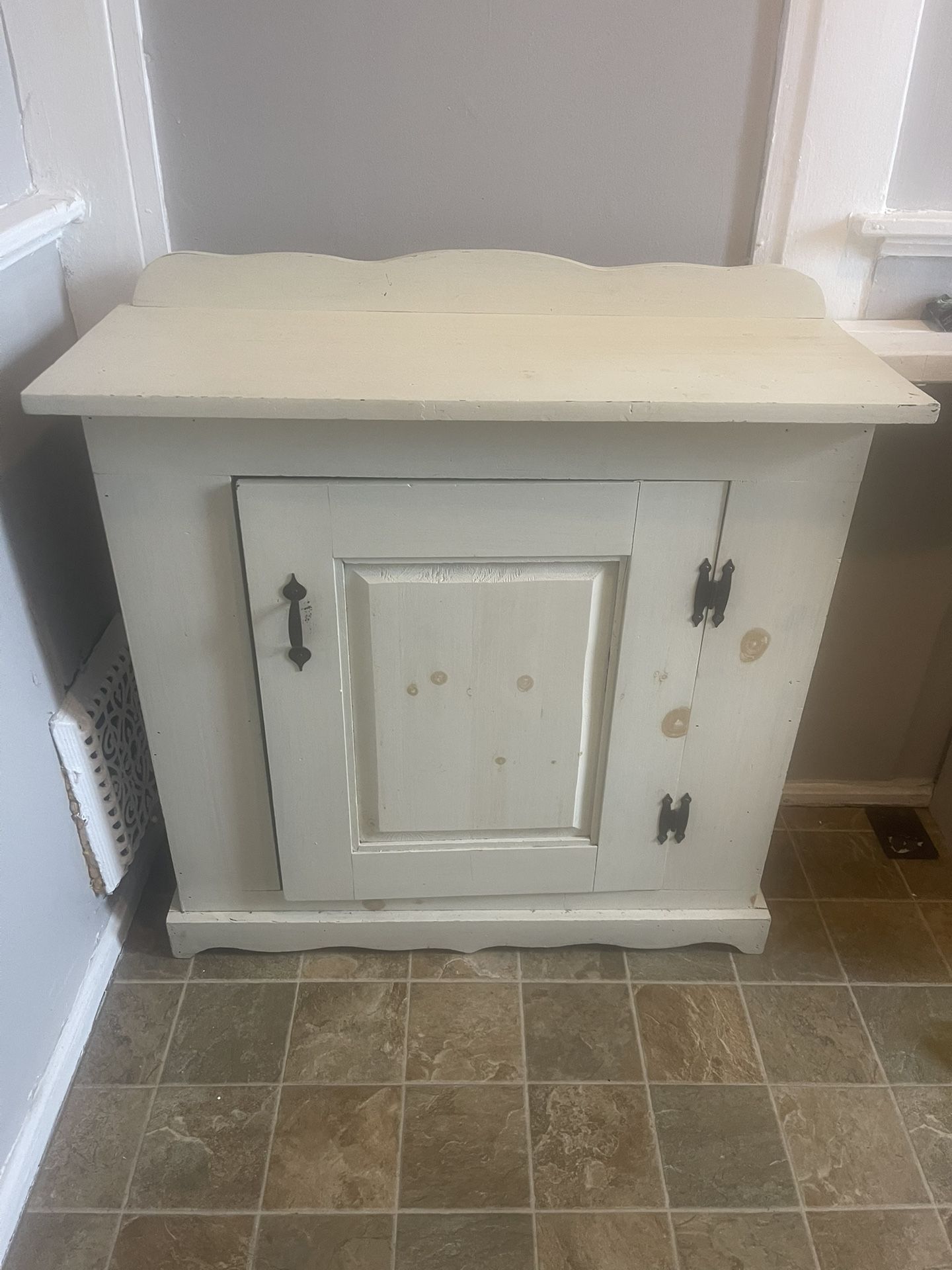 Wood Storage Cabinet