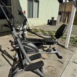 Home gym set:    Treadmill 