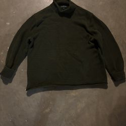 Green sweater