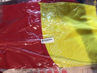 Supreme corner arc half zip pullover size large brand new