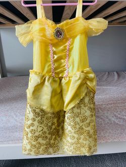 Disney Princess Belle Dress Size 4-6X