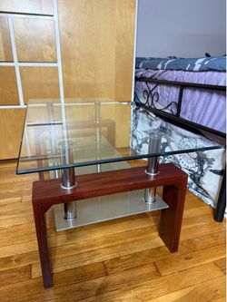Modern Tempered Glass Coffee Table