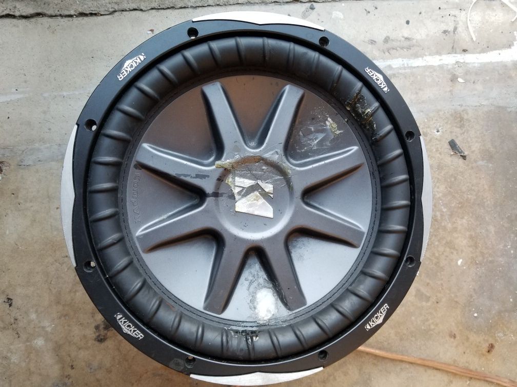Kicker Comp VX 12" Car Subwoofer
