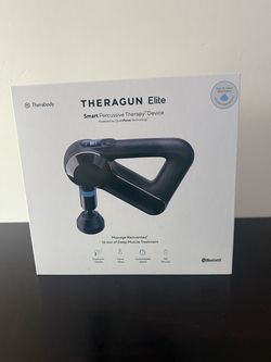 Therabody Theragun Elite Smart Percussive Therapy Device - Black (Brand New / Never Used)