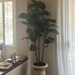 Faux  decor plant