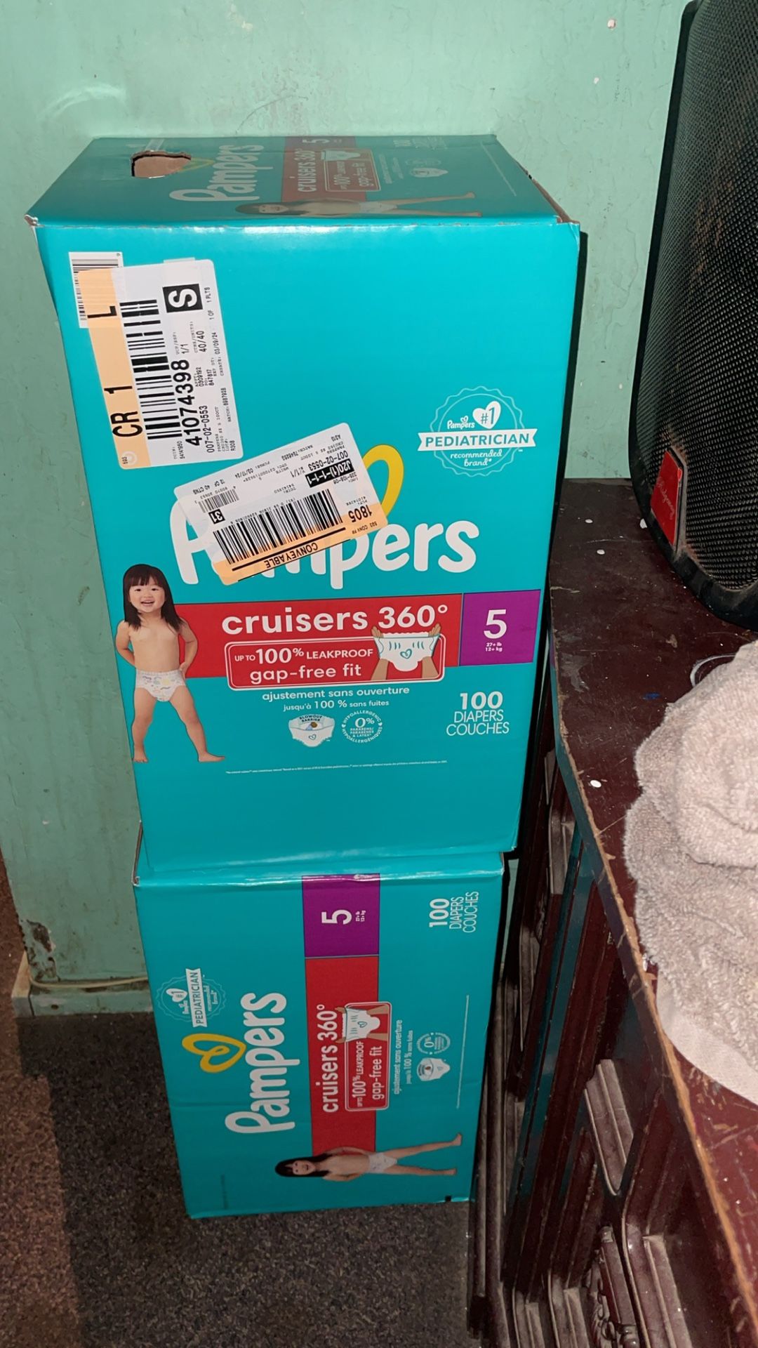 Pampers Cruisers 360  Size 5 