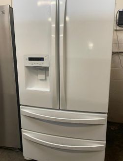 Samsung 4 Door White Refrigerator Fridge
