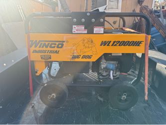 Winco industrial generator