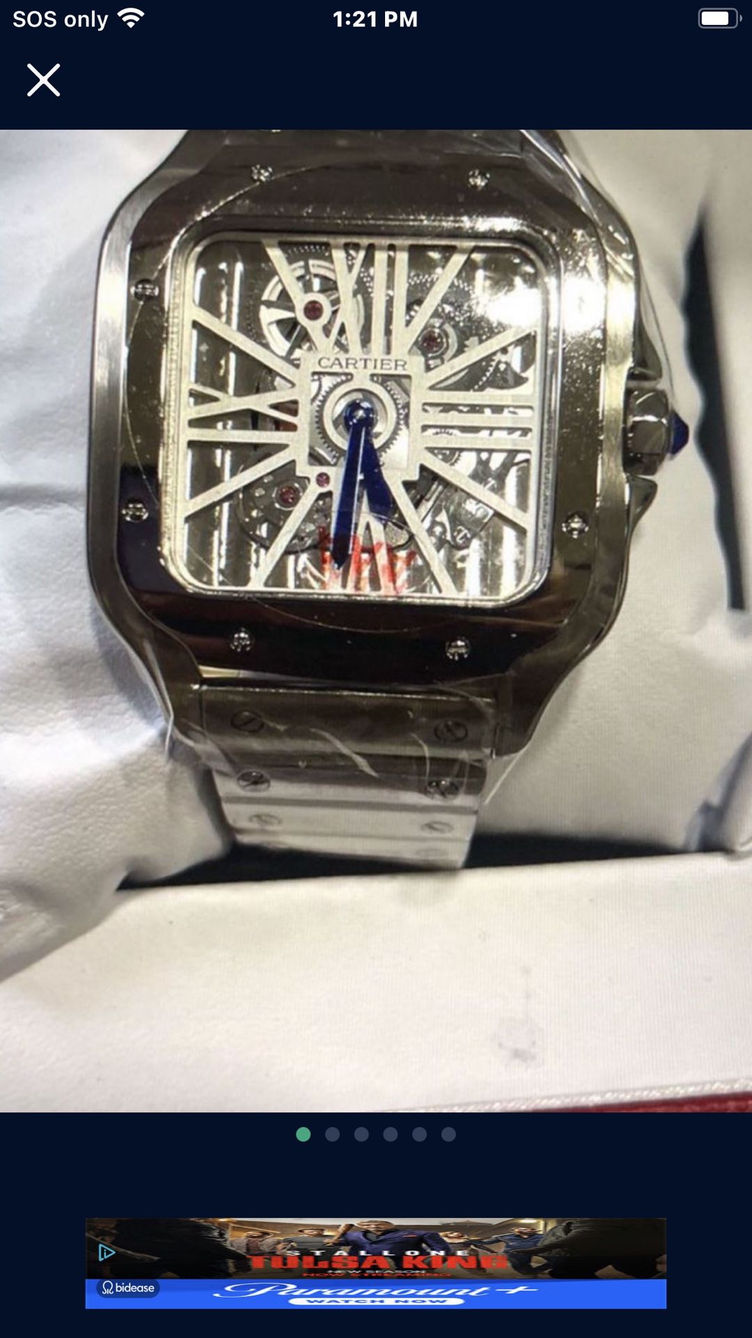 Cartier Santos Skeleton