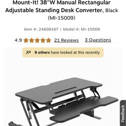 New Standing Desk Converter