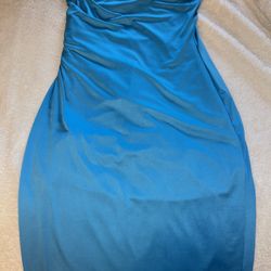 Blue Bodycon Dress