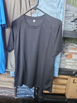 Black Athletic Short Sleeve T-Shirt