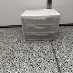 3 Drawer Storage Unit
