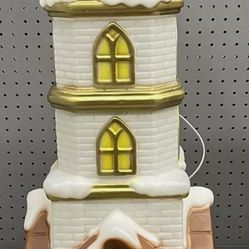 Holiday Time Church 32” Blow Mold LED Christmas Decoration 