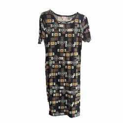 LuLaRoe Women's Small Geometric Bodycon Dress