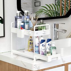 2-Pack Under Sink Organizers and Storage with Sliding Drawer, 2