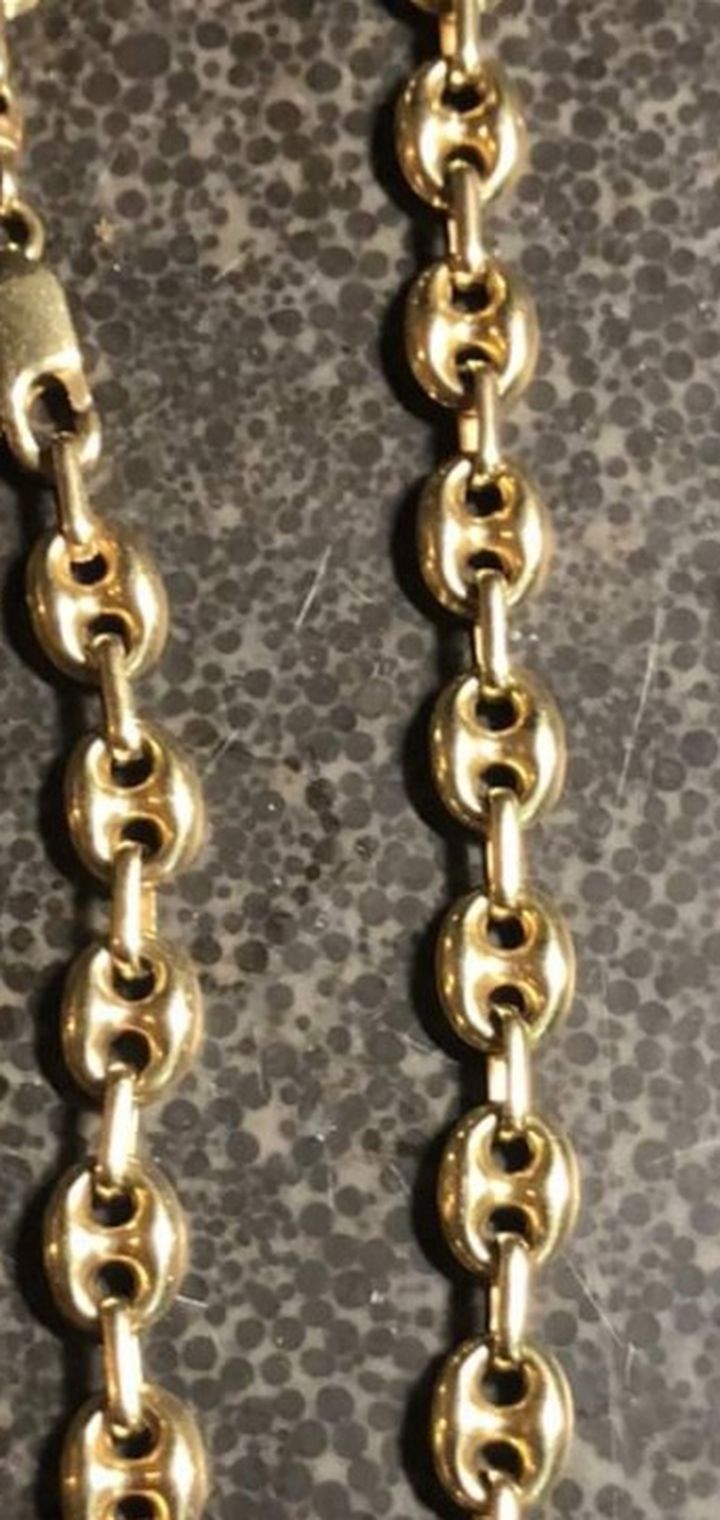 24" Gucci puff Link chain