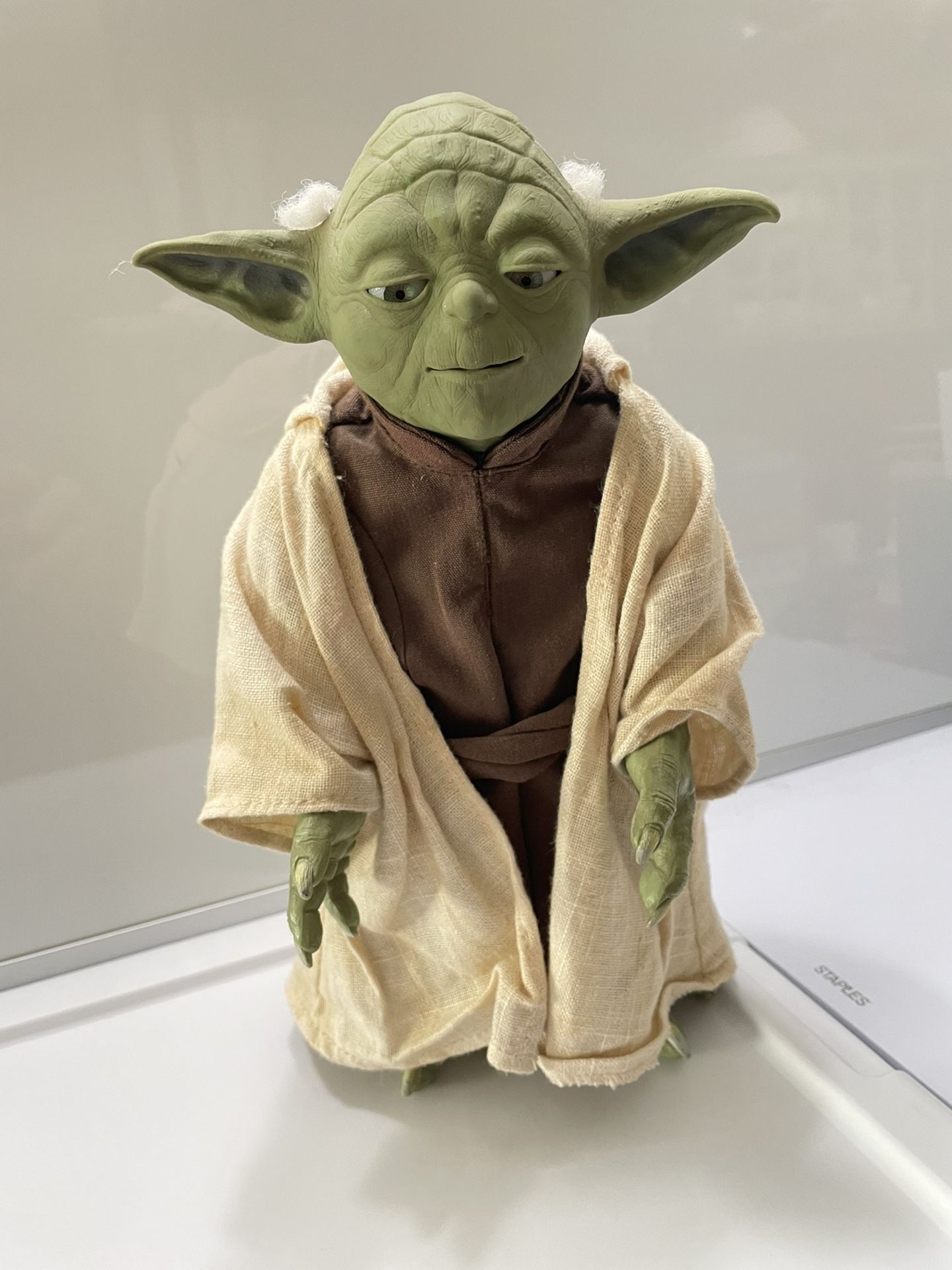 Star Wars Call Upon Yoda Interactive Electronic Figure Doll, Revenge Of The Sith 2005 Hasbro