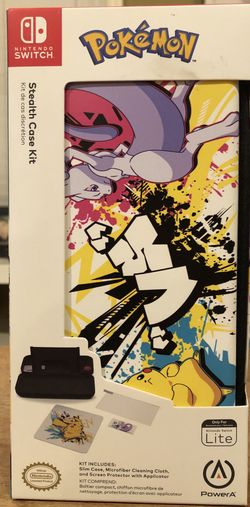 Pokémon switch lite case kit