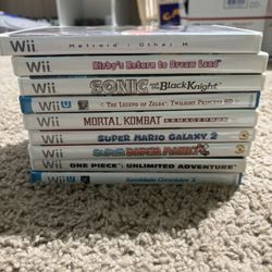 Wii & Wii U Video Games 