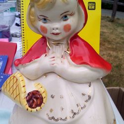 ANTIQUE AND COLLECTIBLE "LITTLE RED" COOKIE JAR