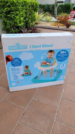 Bright Starts Sesame Street I Spot Elmo! Baby Activity Center & Walker