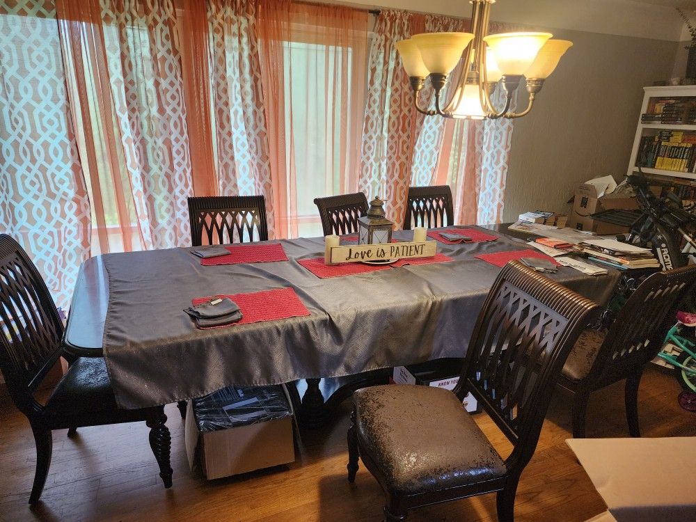 Beautiful Wood Dining Room Set
