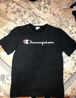 Black Champion T Shirt