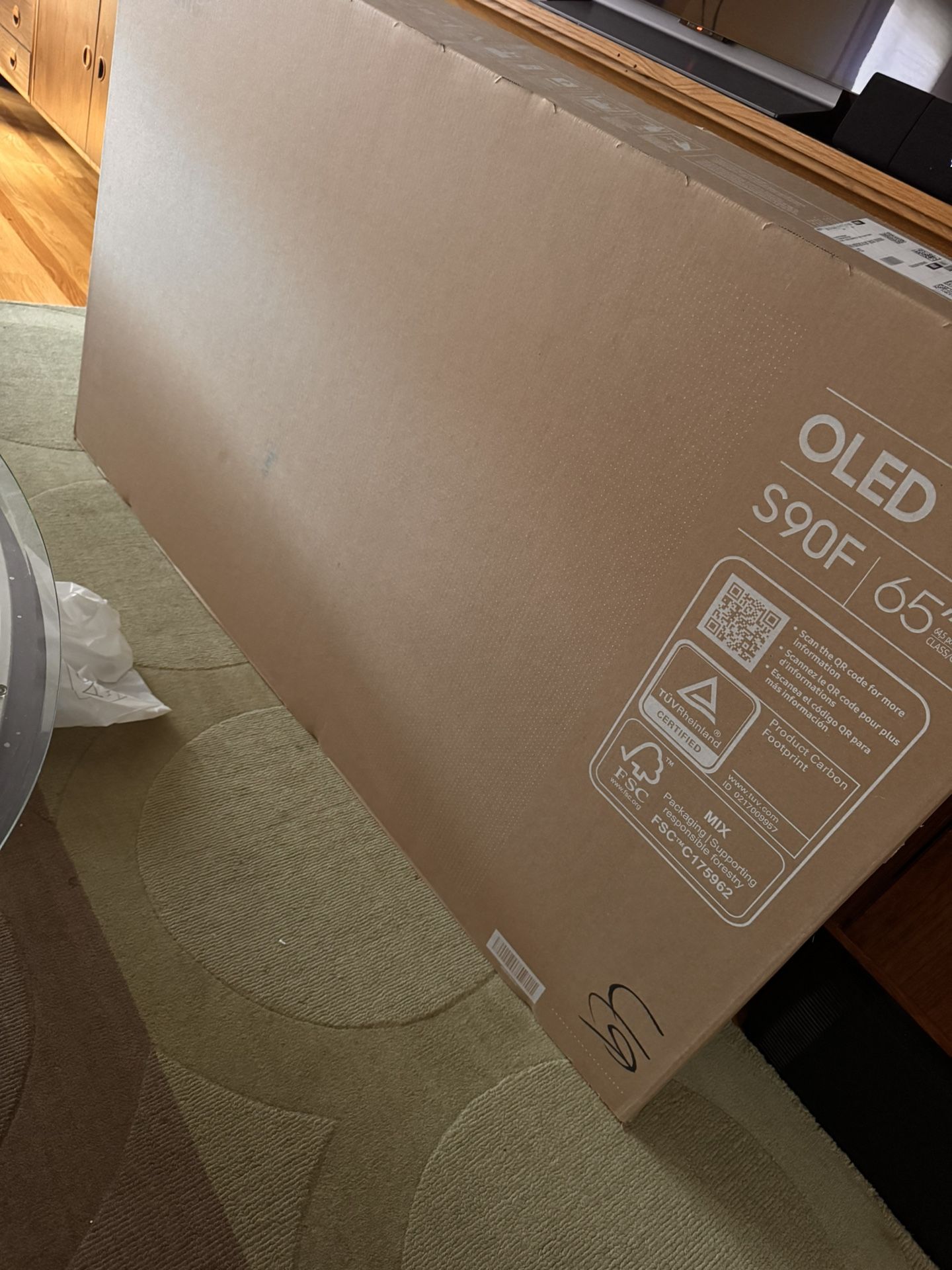 Samsung 65 Inch S90F 4K 144hz OLED TV