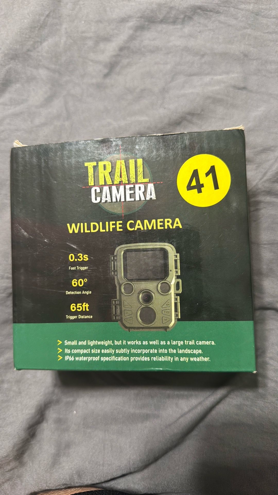 Mini Trail Camera Night Vision ArzzuNiu 12MP 1080P Game Camera
