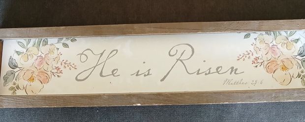 Wall Hanging 24 x 5 1/2
