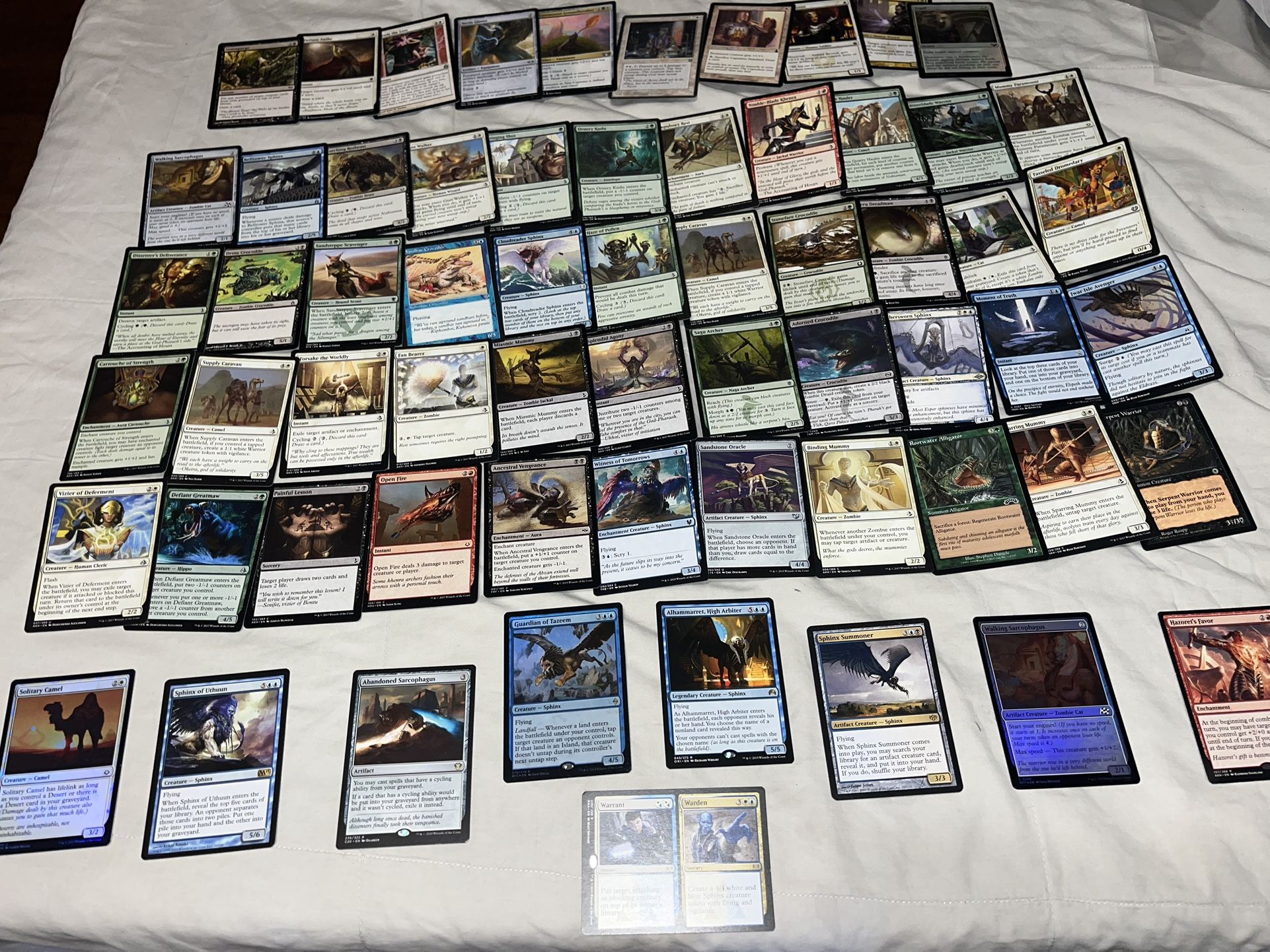 MTG Egyptian-Desert-Sphinx Magic The Gathering Card Collection