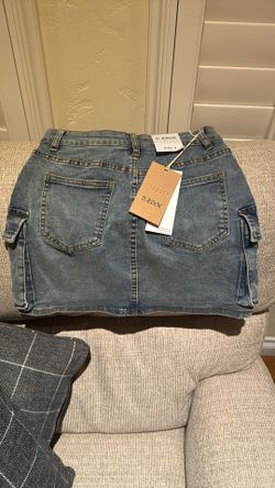 Blue jean Mini Skirt-new