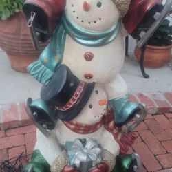 3 Snow Men Decoration