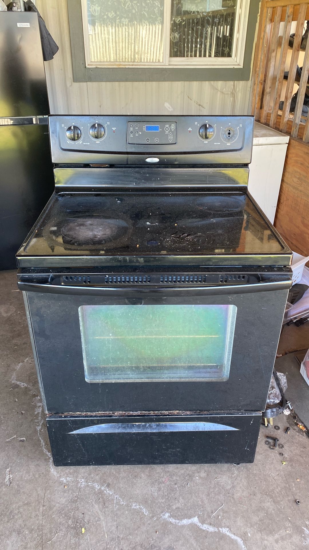 Whirlpool Glass Top Stove