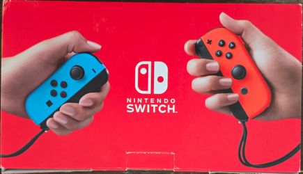 Nintendo Switch System 32GB Console in Box + Charger + Dock + case