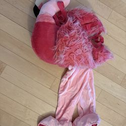 4/5T Girl Flamingo Halloween Costume