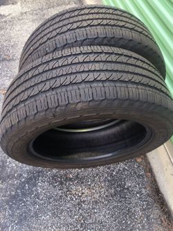 Pair of 265/50/20 Goodyear tires