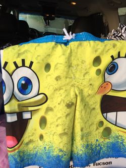 Nickelodeon pool shorts size 6/7
