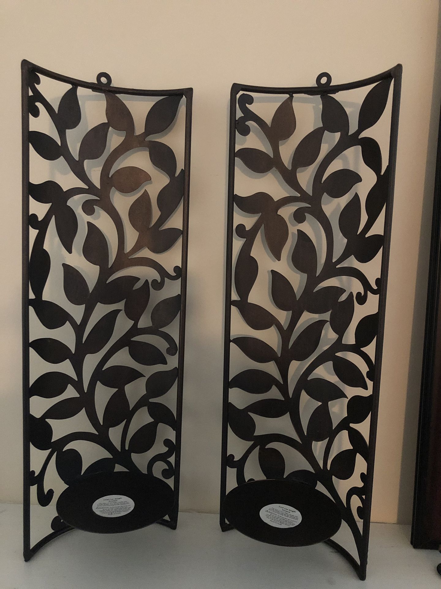 Pier 1 Wall Sconces-$15 for pair