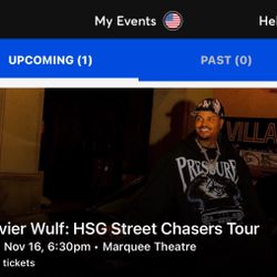 Xavier Wulf Ticket