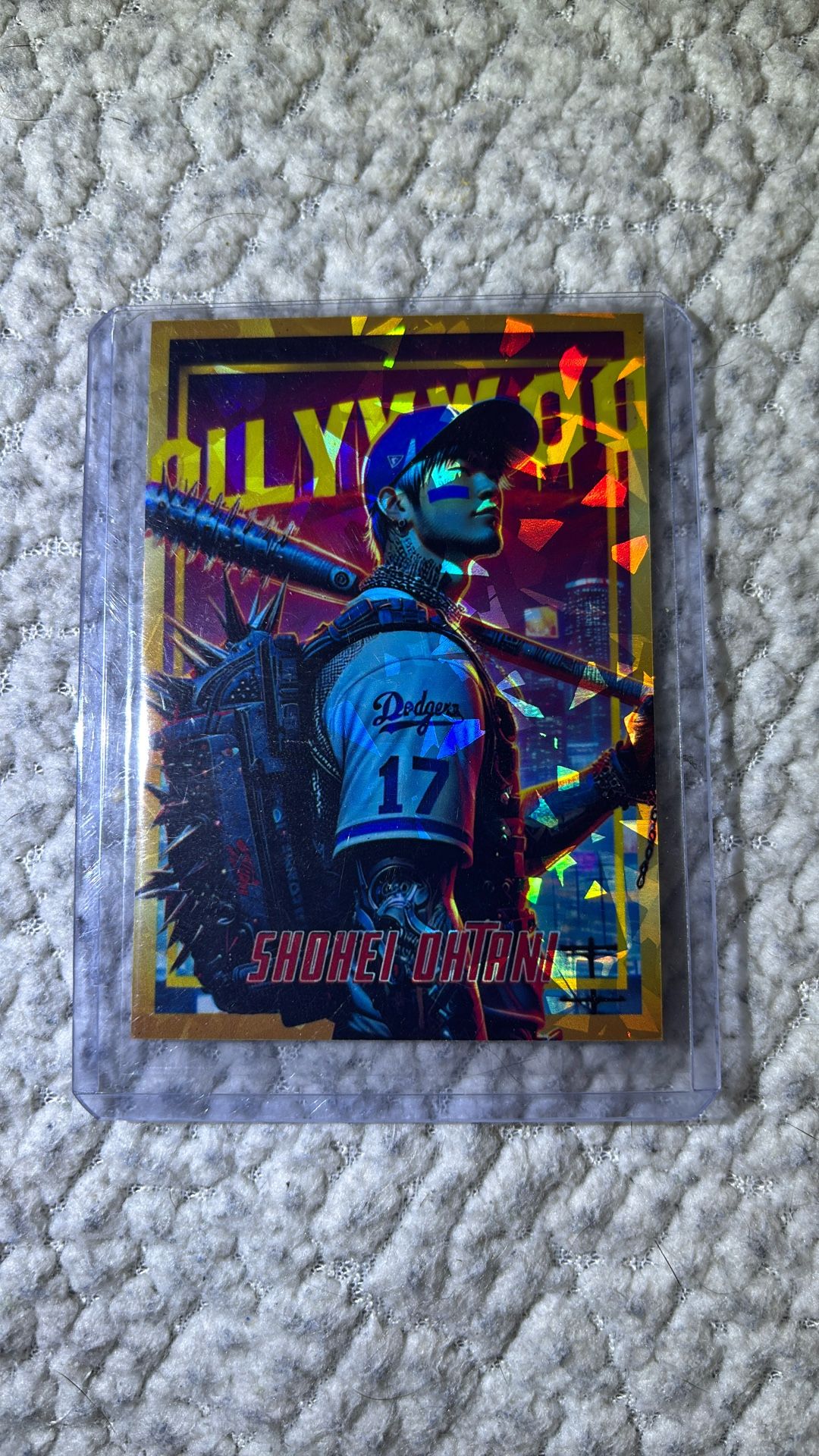 Gold Cracked Ice Custom Ohtani