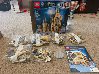 LEGO Harry Potter Hogwarts Clock Tower 75948 922 pcs Sealed Bags Brand New Open