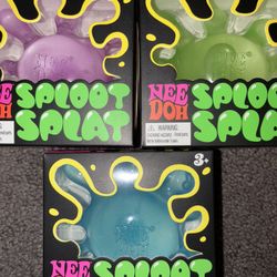 New Sealed Needoh Sploot Splat