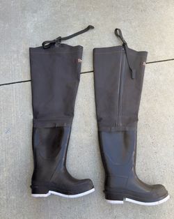 Vintage LaCrosse Hip Boots Premium Rubber Men’s Size 9 Made In USA 10in OD