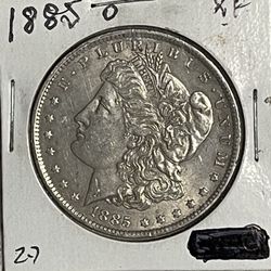 1885  Silver Morgan Dollar 