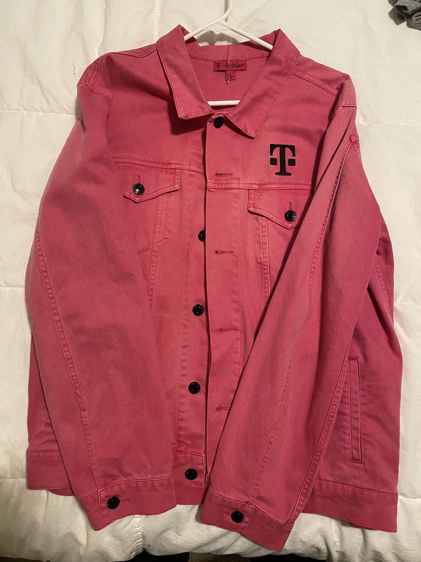 Magenta T-Mobile Jean Jacket