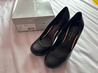 Jessica Simpson black high heels size 8