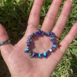 Lapis Lazuli Turquoise Evil Eye Bracelet 