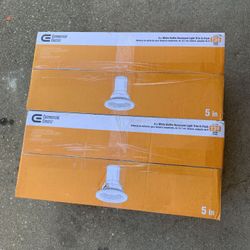 Commercial Electric 5 in. White Baffle Trim (6-Pack)